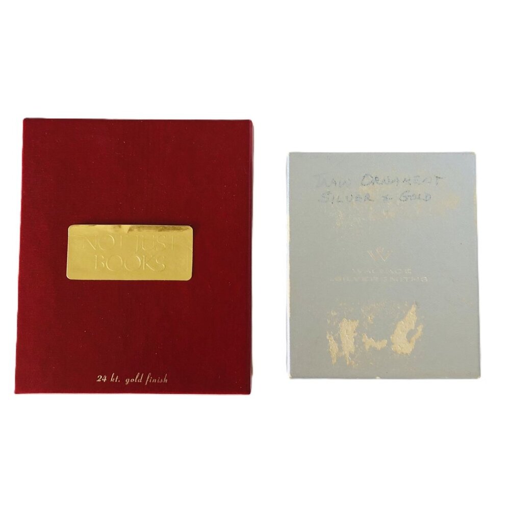 Vintage Tamerlane 24K Gold Finish & Wallace Silversmiths Christmas Ornament USA - Picture 12 of 12